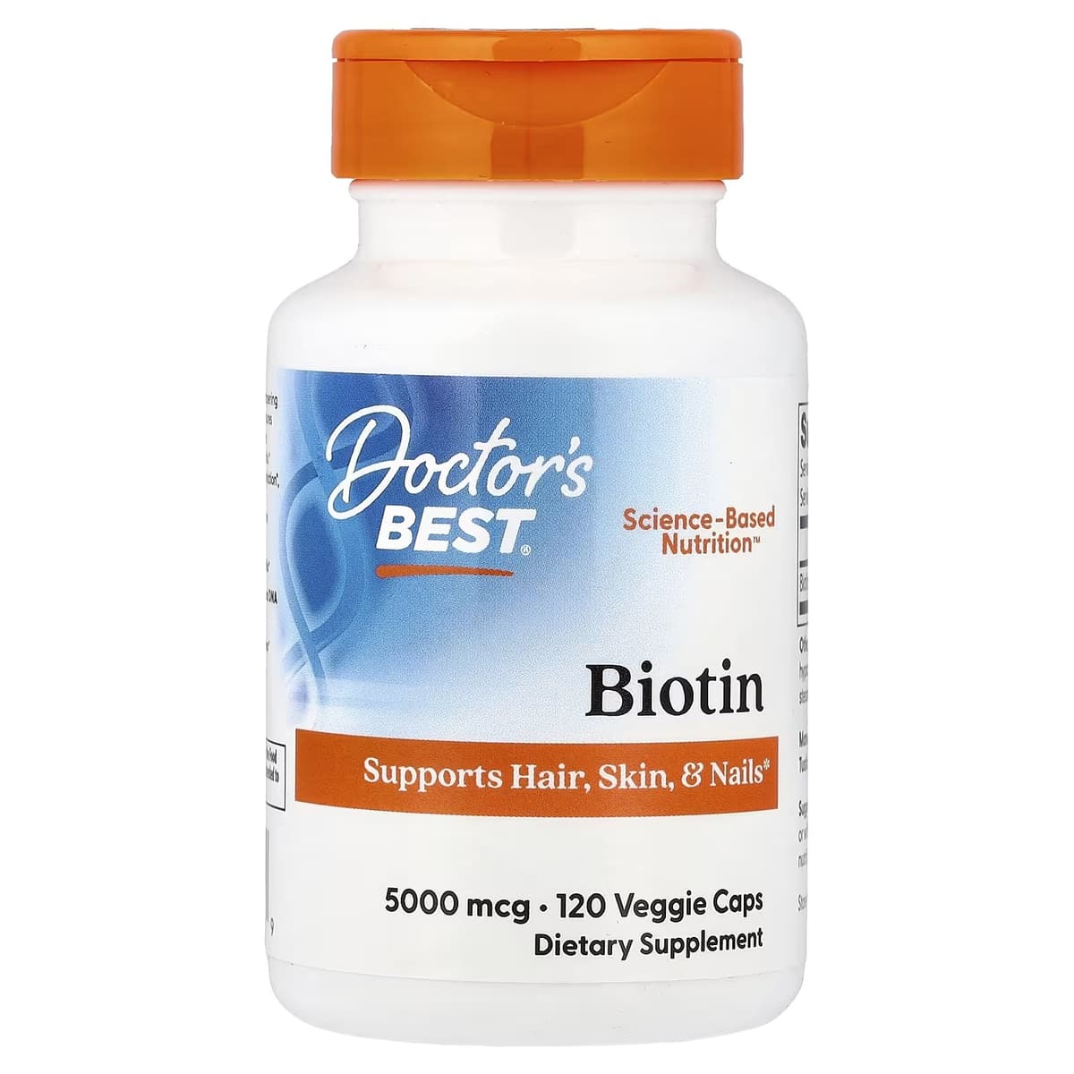 Doctor's Best - Biotin - 120 Vcaps