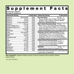 Nature's Answer - Men'S 100 Multivitamin - 60 Vcaps