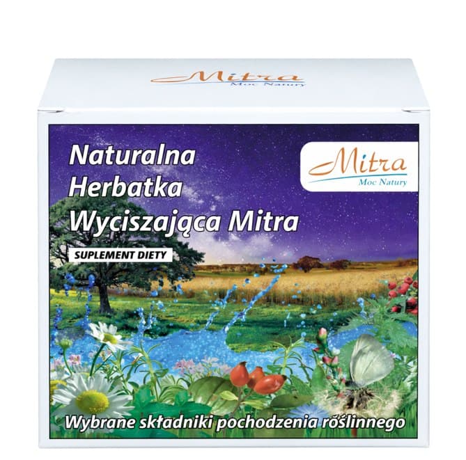 Mitra - Natural Calming Tea 30*2g – Mitra förpackning