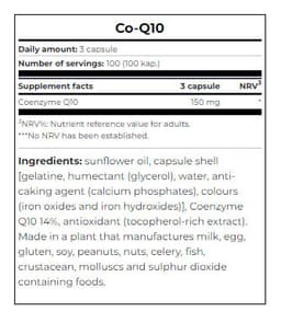 Scitec Nutrition - Co-Q10 - 100 Sgels Caps