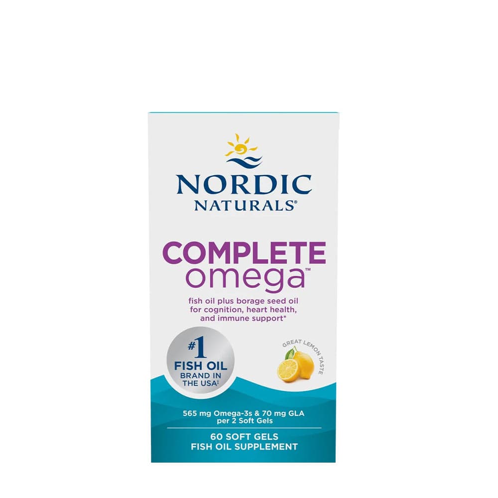Nordic Naturals - Complete Omega 565mg Lemon – Nordic Naturals förpackning
