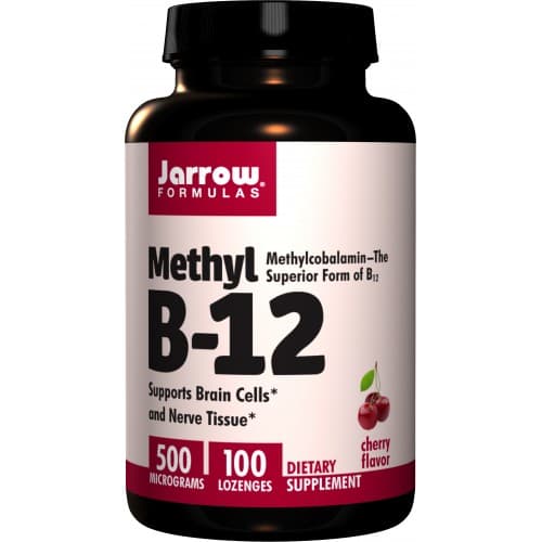 Jarrow Formulas - Methyl B-12 (Cherry - 100 Vegan Gummies) - 100 Gummies Tabs – Jarrow Formulas förpackning