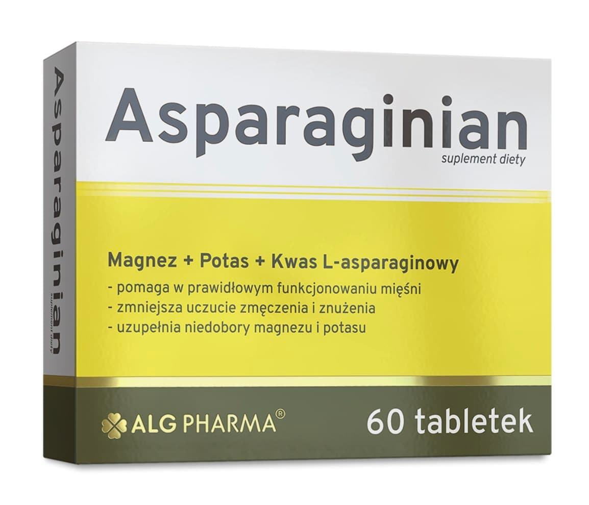 ALG PHARMA - Asparaginian - 60 Tabs – Alg Pharma förpackning