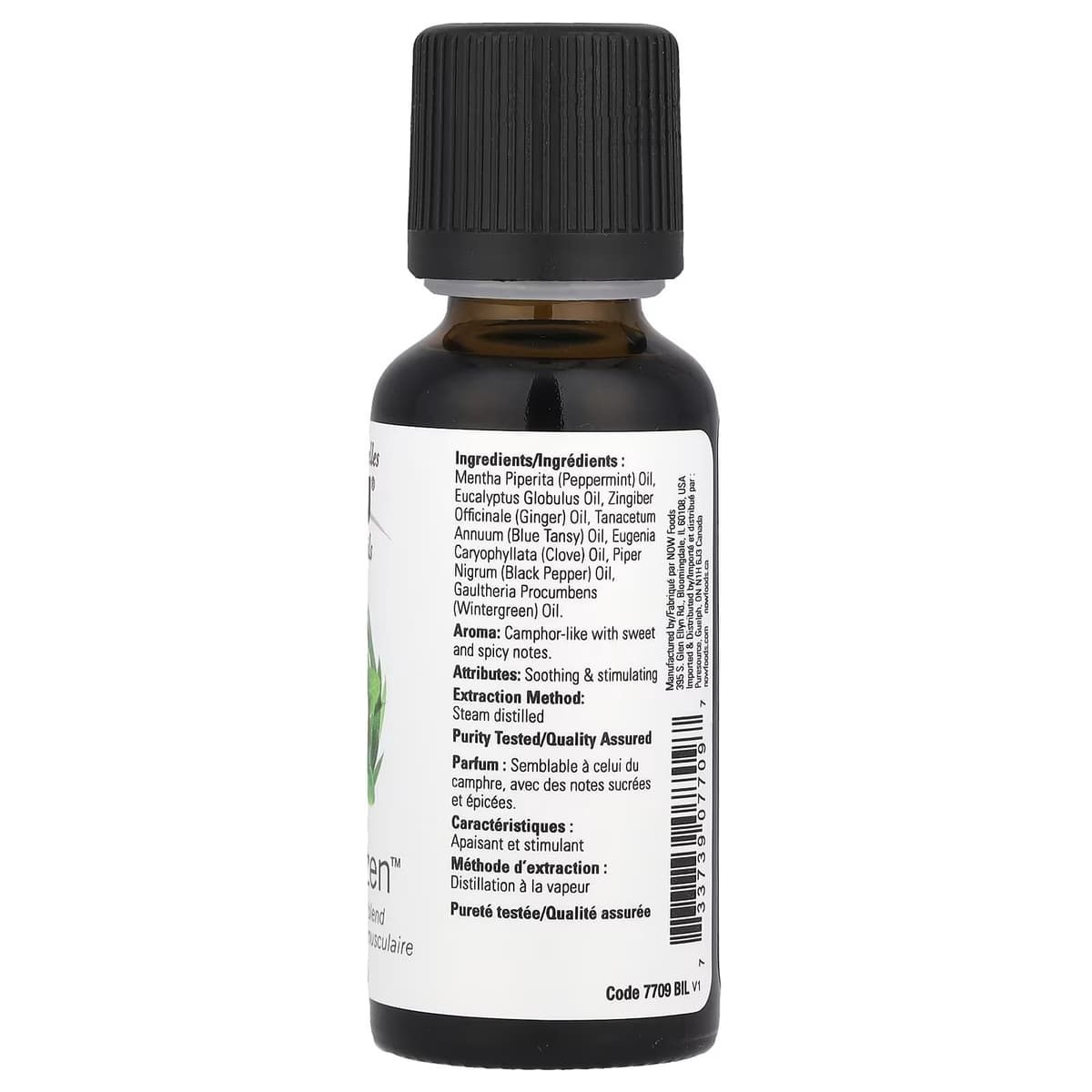 NOW Foods - Essential Oil, Muscle Zen - 30 ml.
