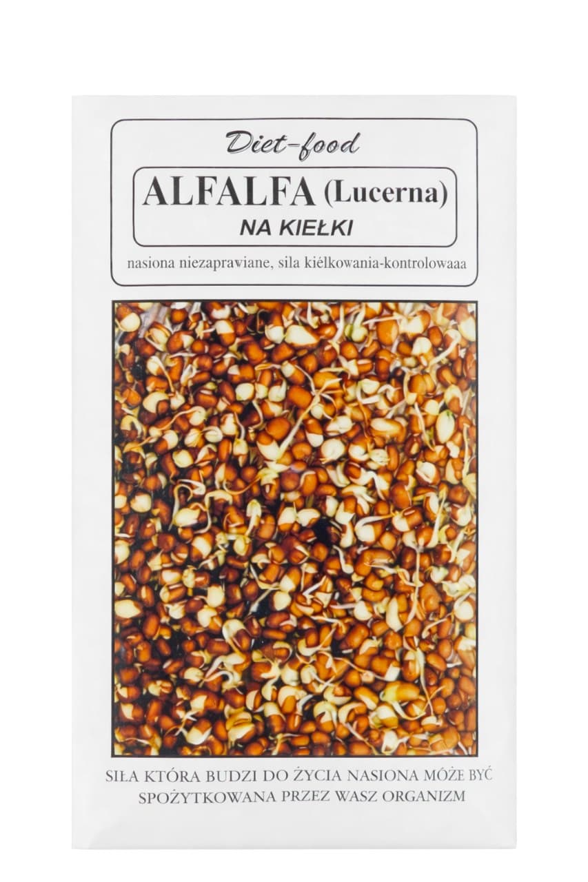 Diet-food - Alfalfa Sprouts 80g – Diet-Food förpackning