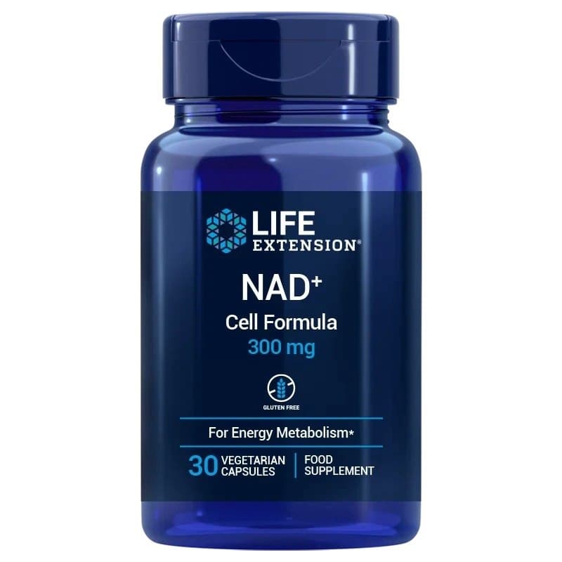 Life Extension - NAD Cell Formula - 300mg 30 Vcaps – Life Extension förpackning