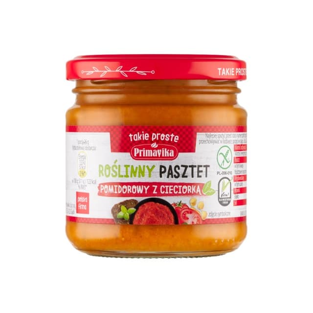 Primavika - Tomato Chickpea Plant-Based Pâté 160g – Primavika