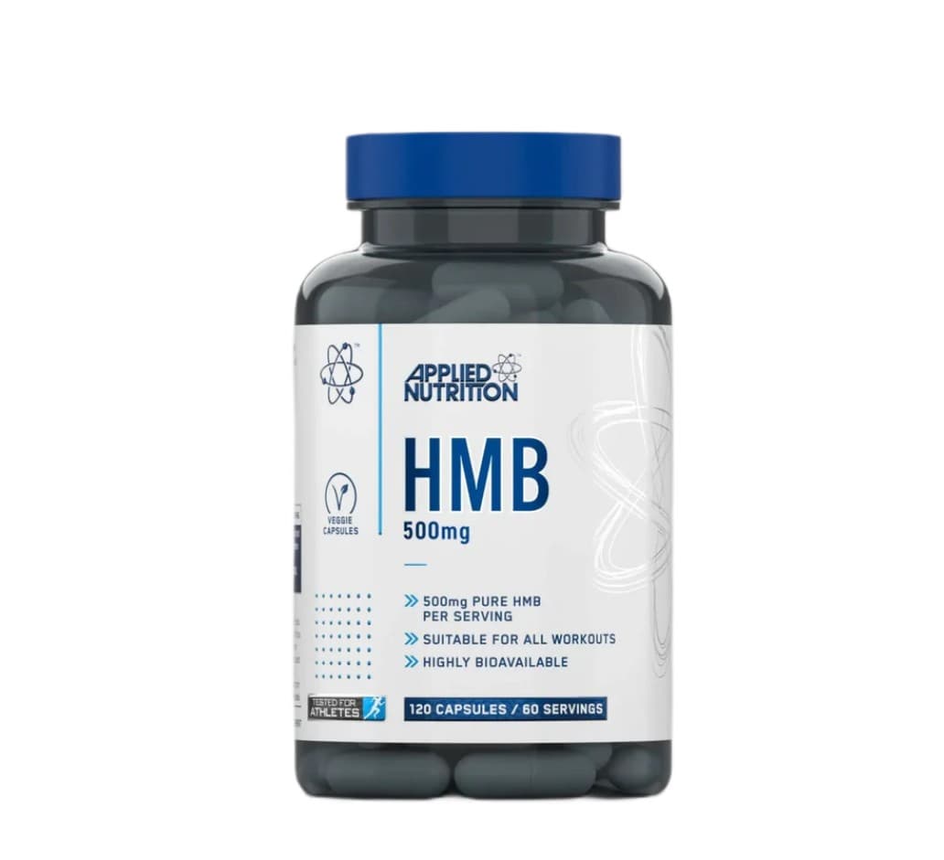 Applied Nutrition - HMB - 500mg - 120 Caps – Applied Nutrition förpackning