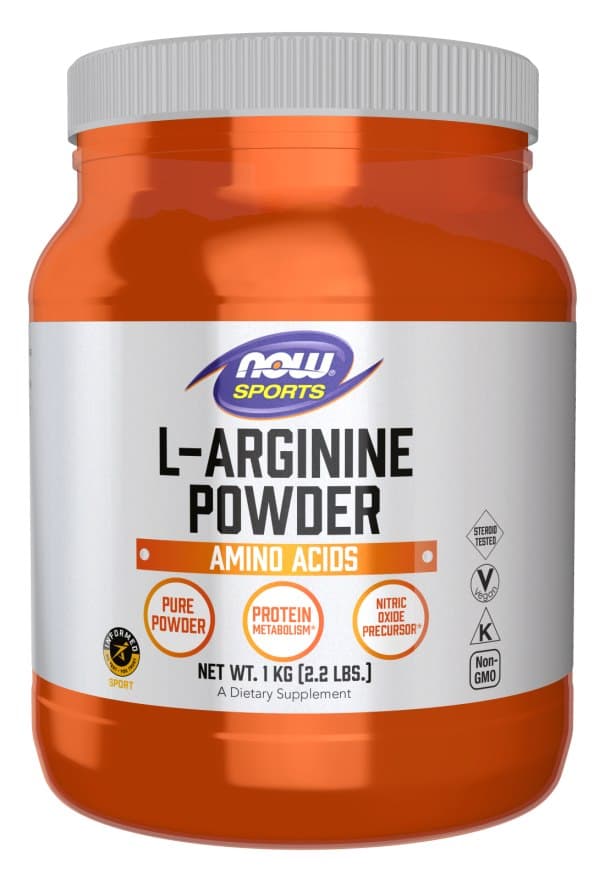 Now Foods - L-Arginine – NOW Foods förpackning