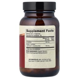 Dr. Mercola - Carnitine Complex - 60 Caps