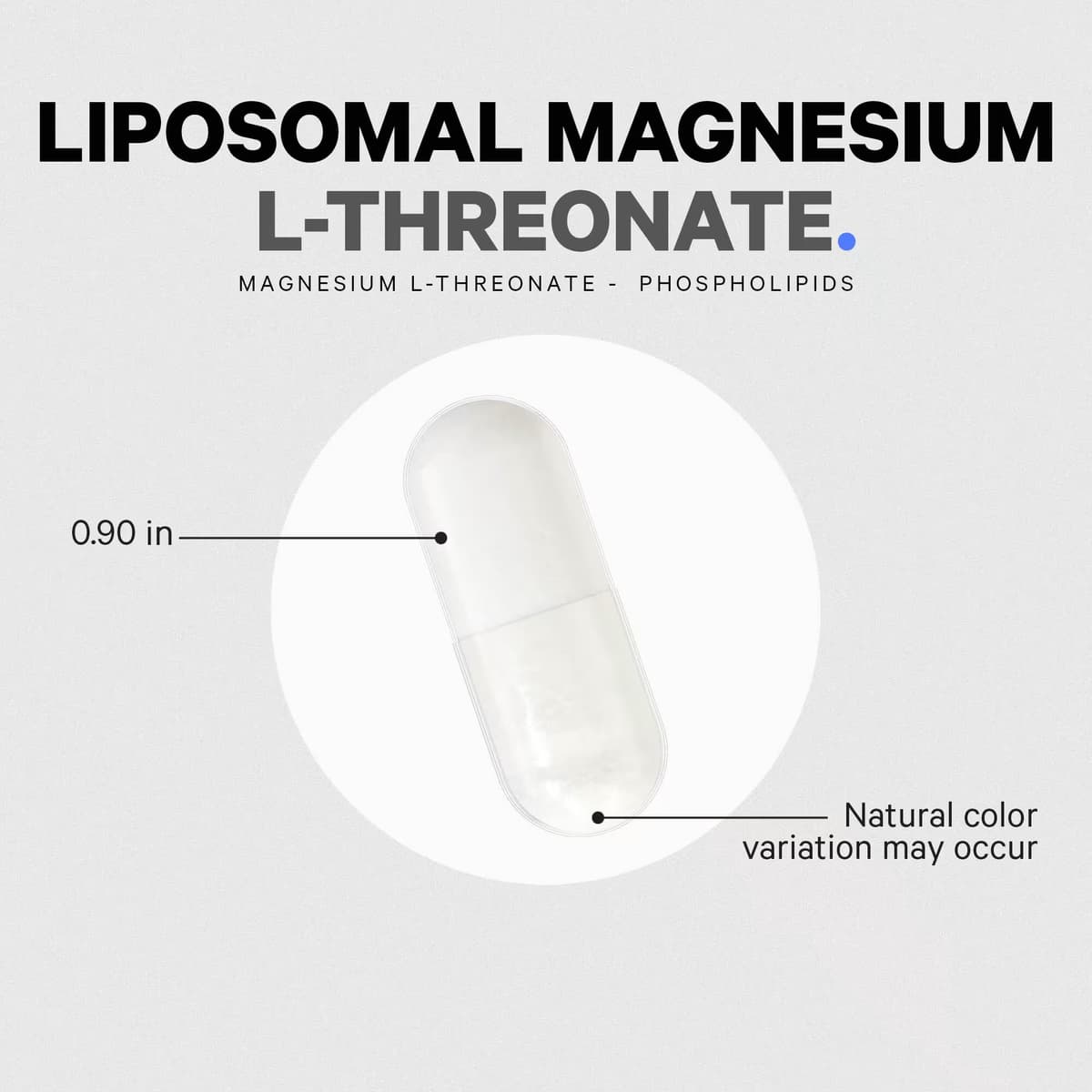 Codeage Liposomal Magnesium L-Threonate - 90 Vcaps - 90 Vegetabilske Kapsler
