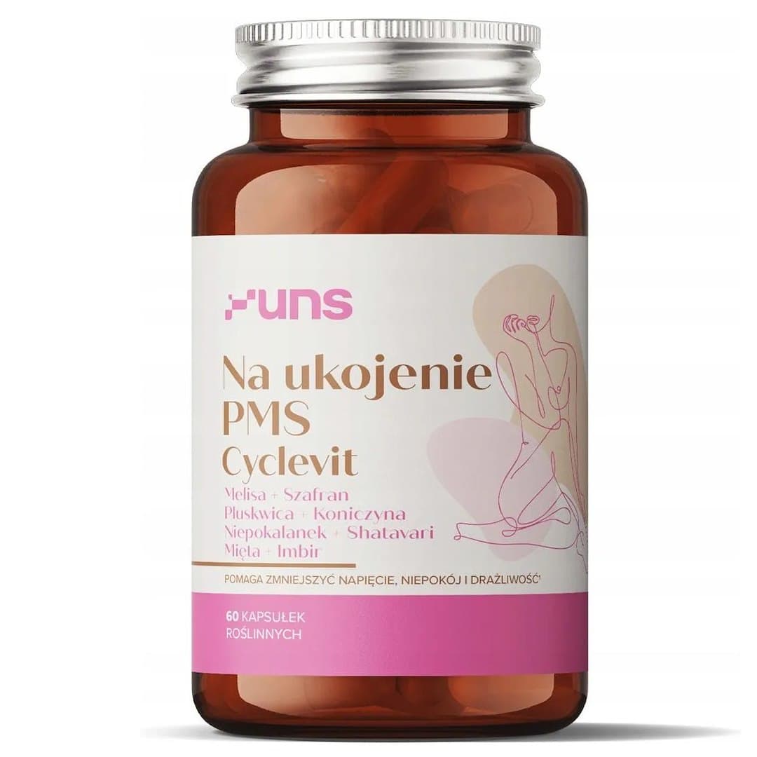 UNS - PMS Cyclevit - 60 Caps – UNS förpackning