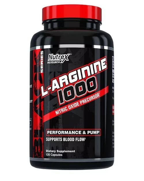 Nutrex Research - L-Arginine 1000 - 120 Caps – Nutrex förpackning