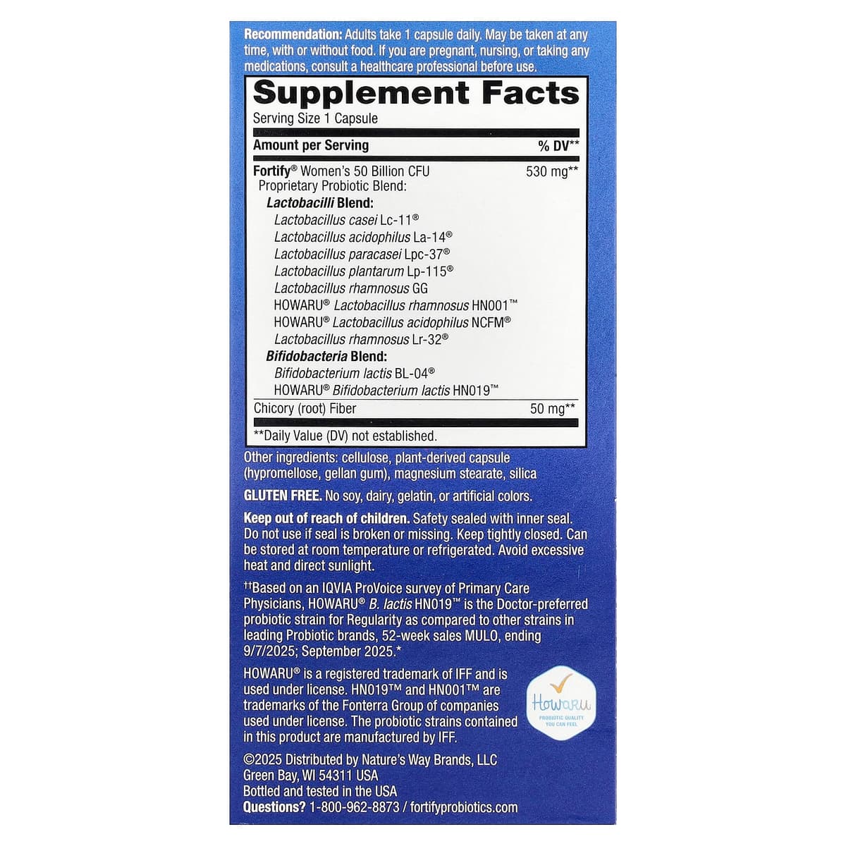 Nature's Way - Fortify Women's Probiotic + Prebiotics