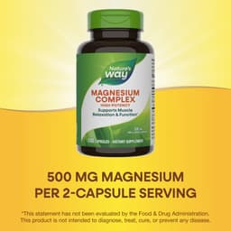 Nature'S Way - Magnesium Complex - 100 Caps