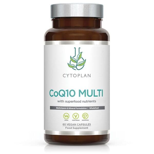Cytoplan - CoQ10 Multi - 60 Vcaps – Cytoplan förpackning