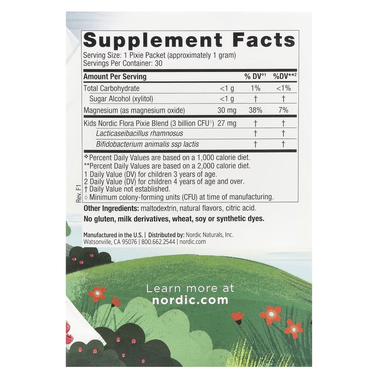 Nordic Naturals - Kids Nordicflora Probiotiske Pixies