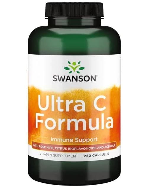 Swanson - Ultra C Formula - 250 Caps – Swanson förpackning