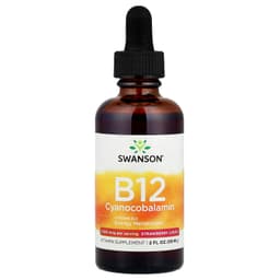 Swanson - Vitamin B12 Liquid (Strawberry - 30ml)