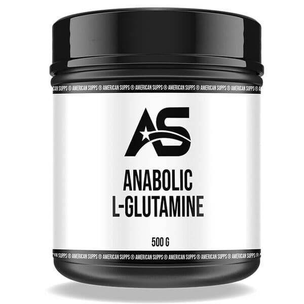 American Supps - Anabolic L-Glutamine - 500g – American Supps förpackning