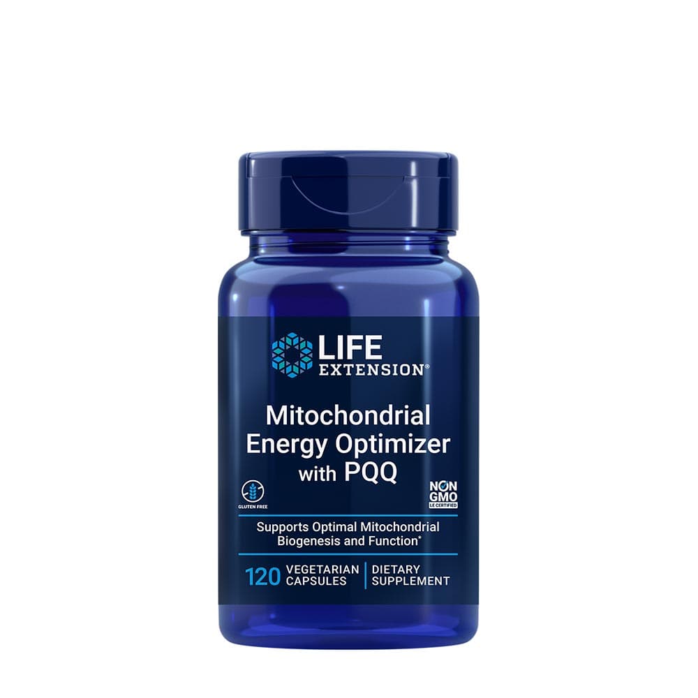 Life Extension - Mitochondrial Energy Optimizer With PQQ - 120 Vcaps – Life Extension förpackning