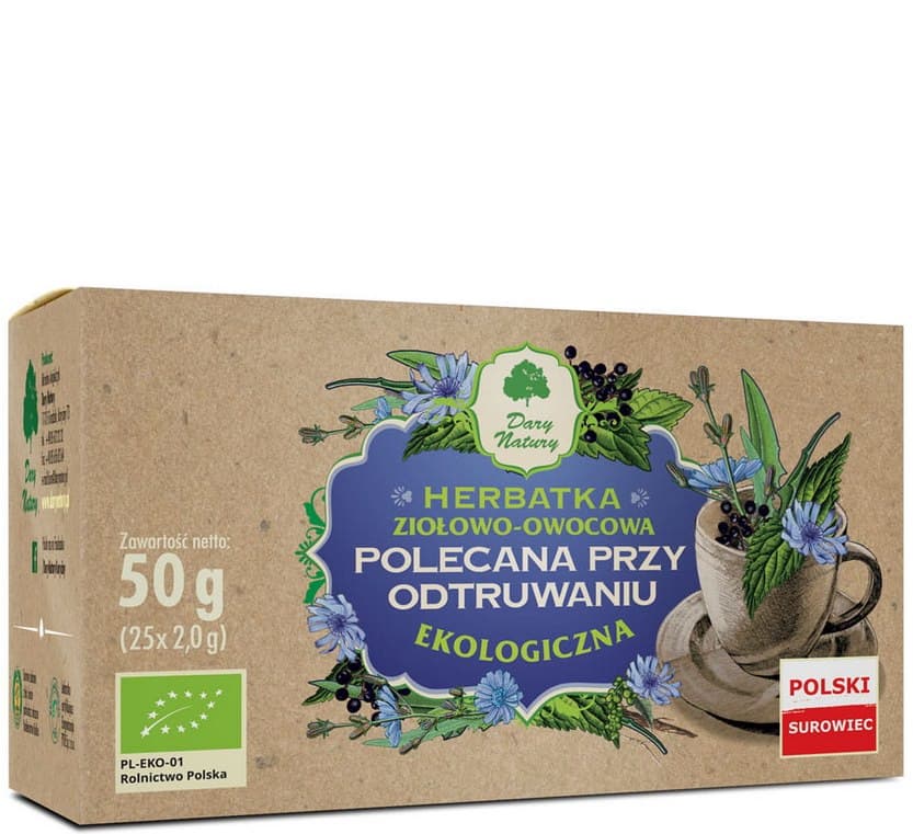 Dary Natury - Detox Tea – Dary Natury förpackning