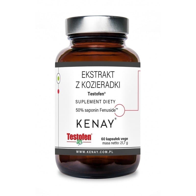 Kenay - Testofen Fenugreek Extract - 60 Caps