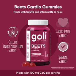 Goli Nutrition - Beets Cardio - 60 Gummies