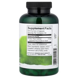 Swanson - Prickly Pear Nopal Cactus - 180 Caps