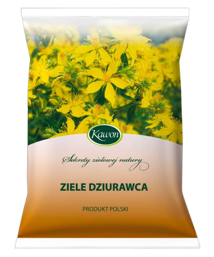 Kawon - St. John's Wort Herb - 50g – Kawon förpackning