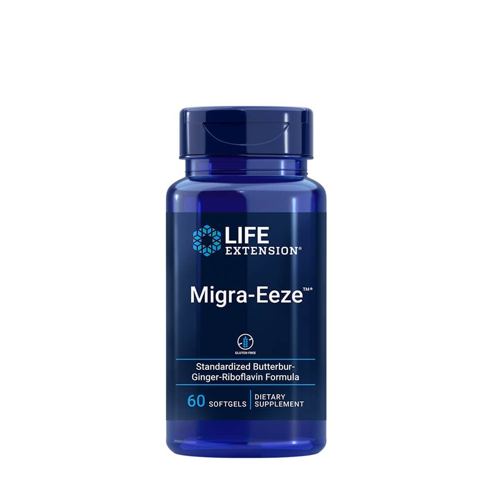 Life Extension - Migra-Eeze - 60 Sgels – Life Extension förpackning
