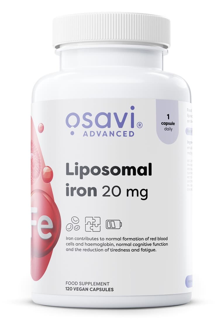 Osavi Nature - Liposomal Iron, 20mg - 120 Vcaps
