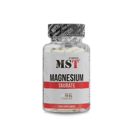 MST - Magnesiumtaurat - 60 kapslar – MST förpackning