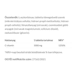 Jutavit - C-Vitamin Basic - 100 Db Filmtabletta (100 Tabs)