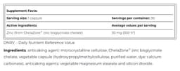 Amix - Chelazone Zinc Chelate - 90 Caps