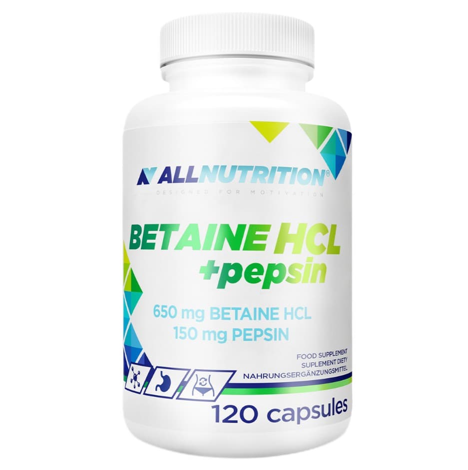Allnutrition - Betaine HCL + Pepsin – Allnutrition förpackning