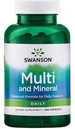 Swanson - Multi And Mineral - 100 Caps