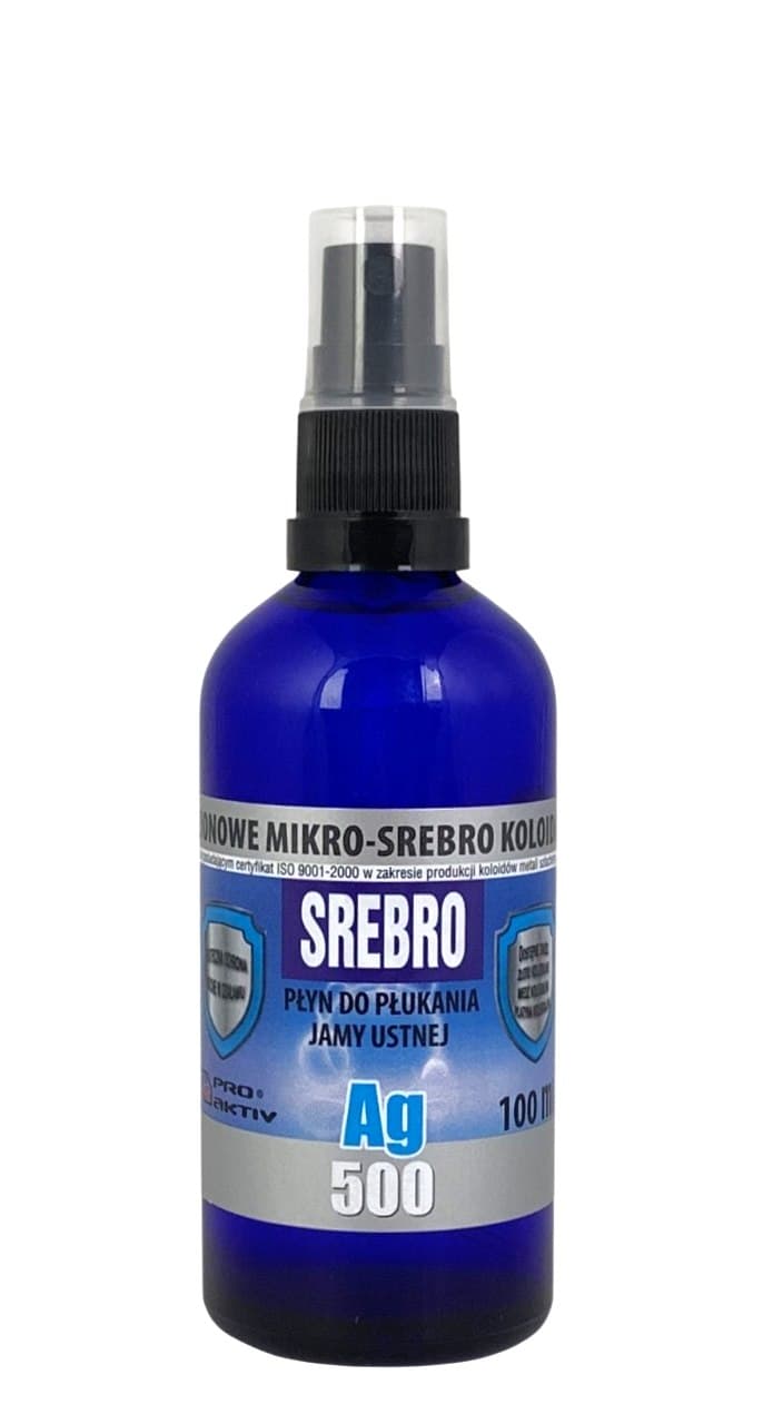 Srebro - Colloidal Micro-Silver Spray 50ppm 100ml