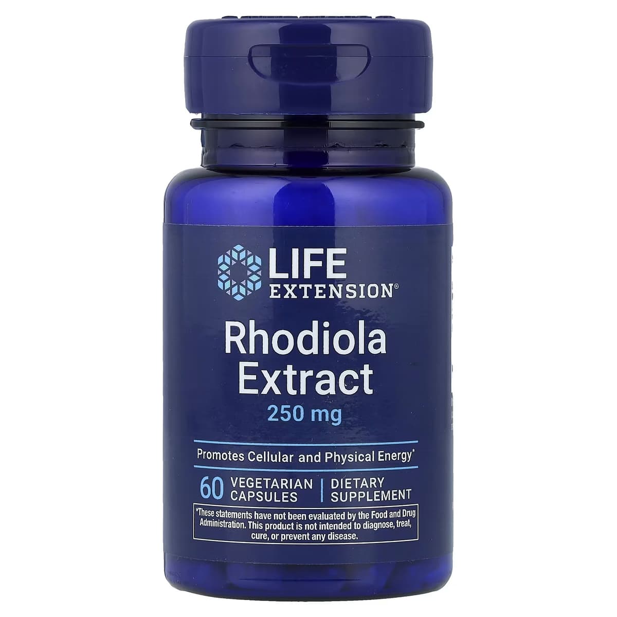 Life Extension - Rhodiola-uutteet - 60 kasvipohjaista kapselia