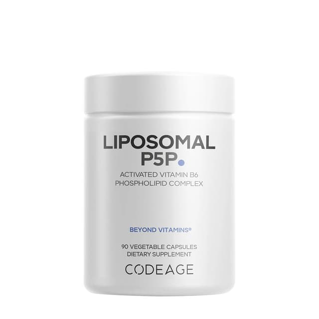 Codeage - Liposomal P5P - 90 vegetabilske kapsler – Codeage