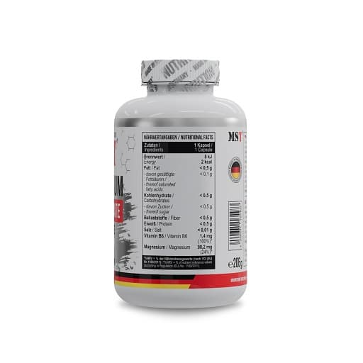 MST - Magnesiumbisglycinatkelat med Vitamin B6