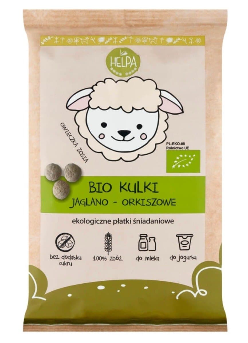 Helpa - Bio Kulki Cereal - 160g – helpa förpackning