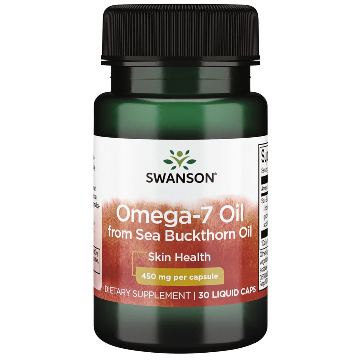 Swanson - Omega 7 Oil From Sea Buckthorn - 30 Days – Swanson förpackning