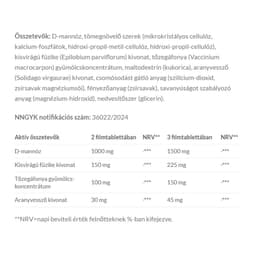 JutaVit - D-Mannose Complex - 90 db filmtabletta