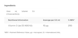 Vitabiotics - Wellbaby Vitamin D Drops - 30ml