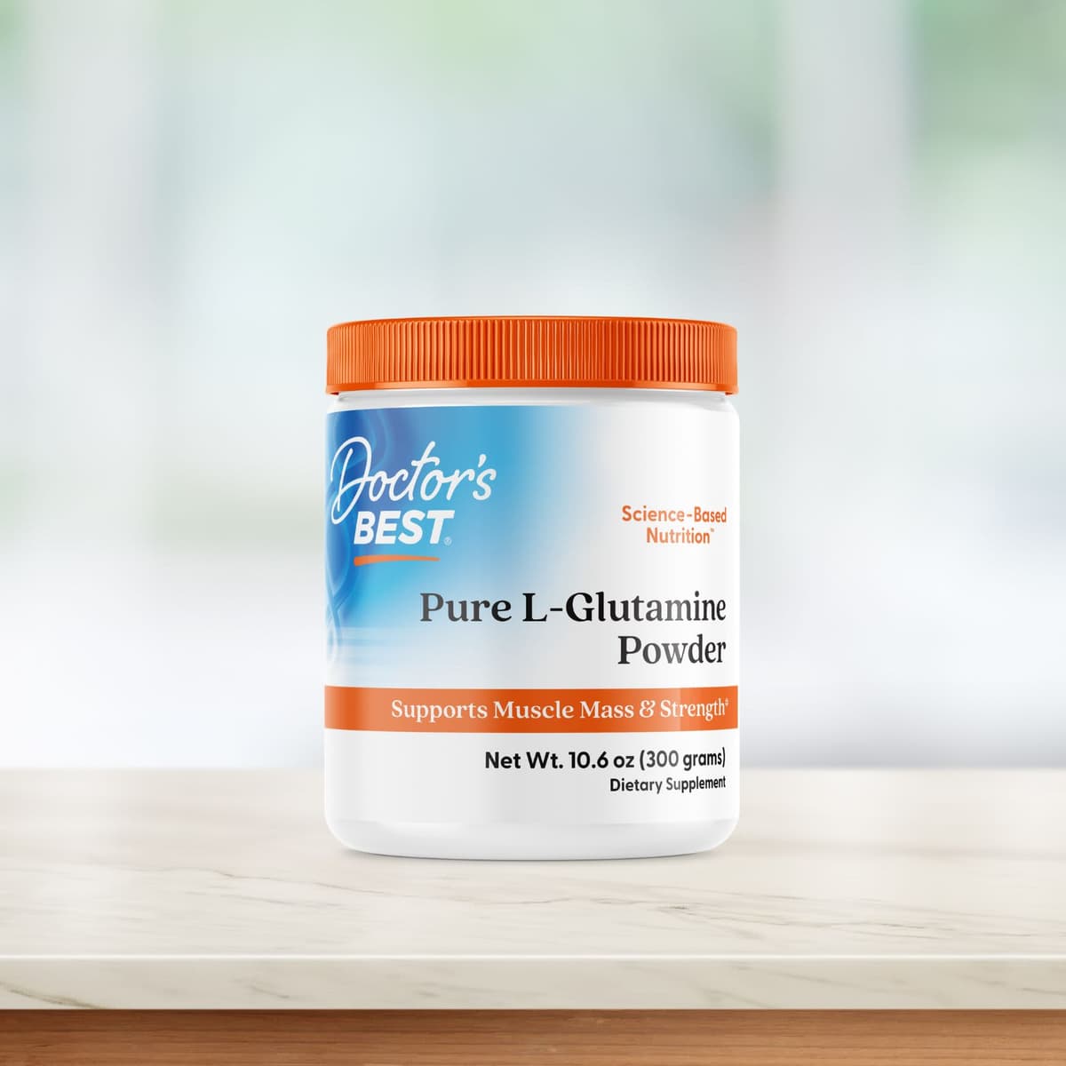 Doctor's Best - L-Glutamine Powder - 300g