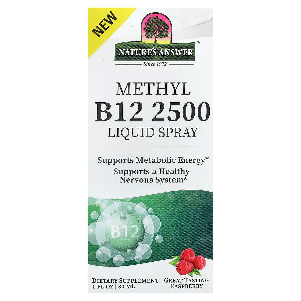 Nature's Answer - Methyl B-12 2500mcg - 30ml