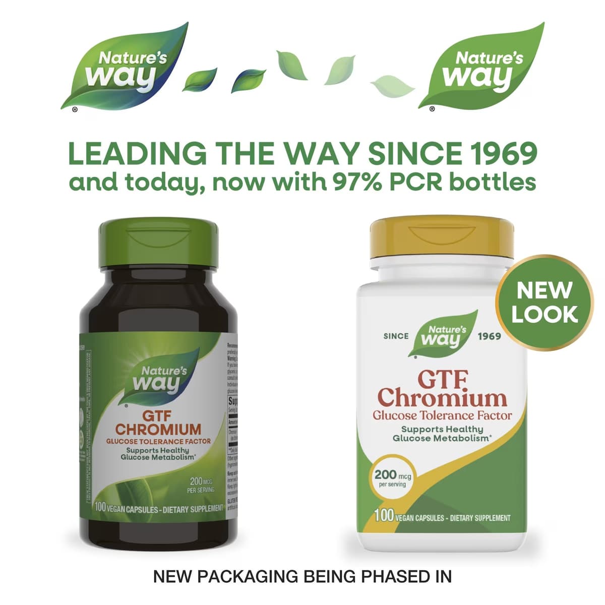 Nature's Way - GTF Chromo - 100 Kapsler