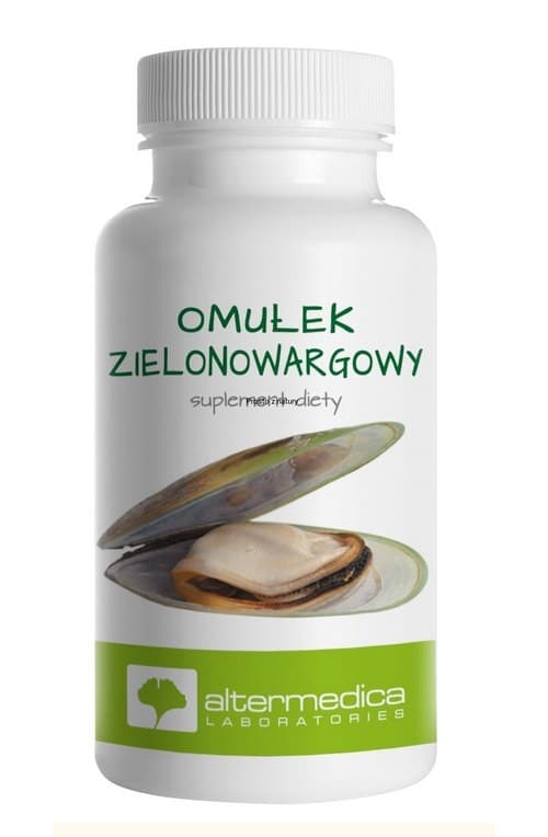 Alter Medica - Green-Lipped Mussel - 60 Caps – Alter Medica förpackning