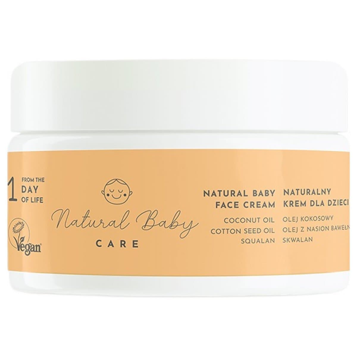 Natural Baby Care - Natural Baby Face Cream - 50 ml – Natural Baby Care förpackning